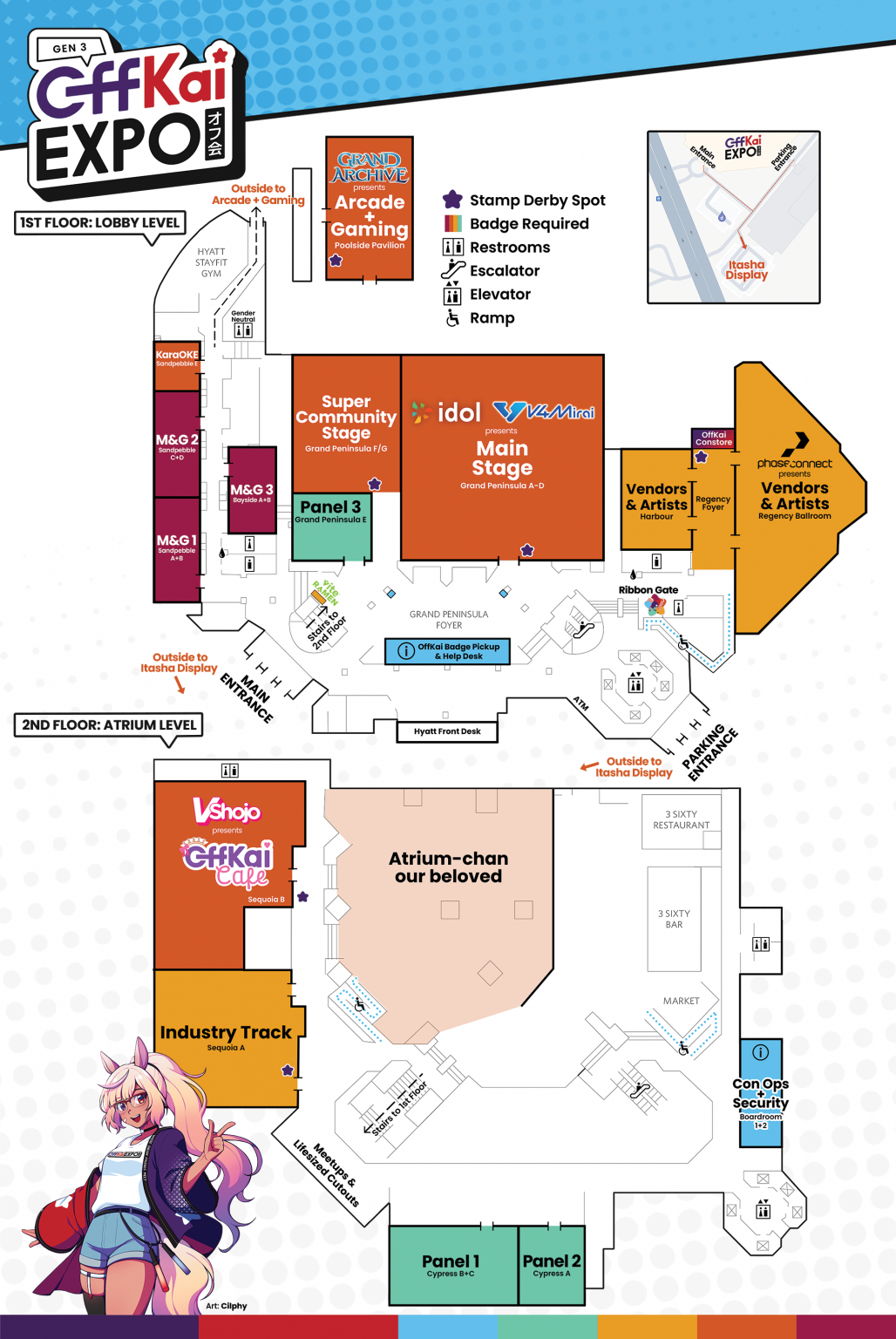 Venue Map OffKai Expo